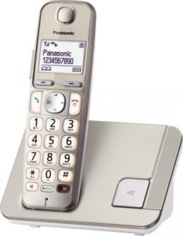 Telefon bezprzewodowy Panasonic KX-TGE 210PDN Srebrny