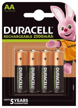 Zestaw akumulatorków Duracell (2500mAh ; Ni-MH)
