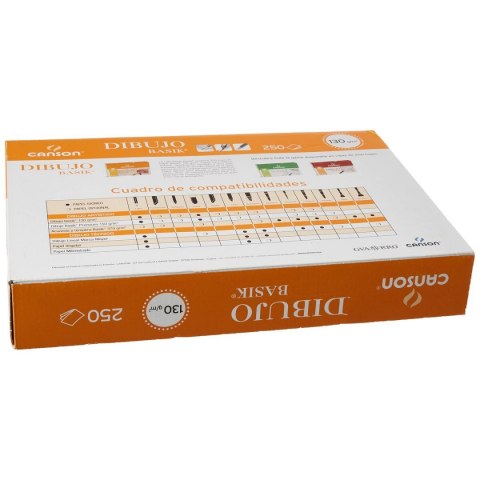 Papier do rysowania Canson Basik 250 Kartki