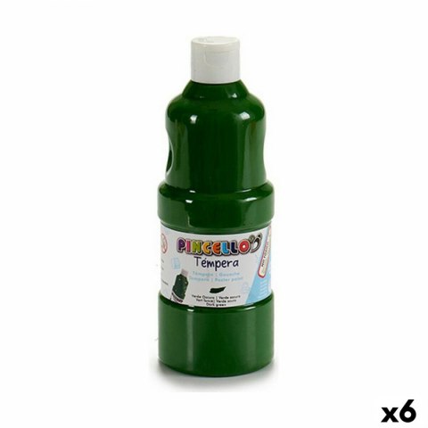 Tempera 400 ml Ciemna zieleń (6 Sztuk)