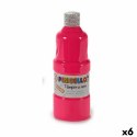 Tempera Pincello Różowy 400 ml (6 Sztuk)