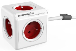 Przedłużacz allocacoc PowerCube Extended 2304/FREXPC (3m; kolor czerwony)