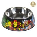 Karmnik dla psów Marvel Melamina 410 ml Czerwony Metal