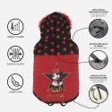 Płaszcz dla psa Minnie Mouse Czarny Czerwony XXS