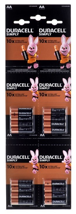 Bateria DURACELL Basic AA/LR06