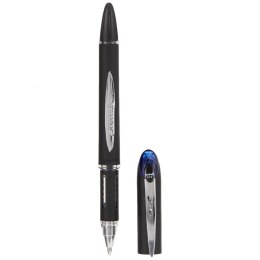 Długopis z płynnym atramentem Uni-Ball Rollerball Jestsream SX-210 Niebieski 1 mm (12 Części)
