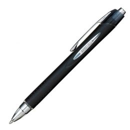 Długopis z płynnym atramentem Uni-Ball Jetstream Czarny 1 mm (12 Części)