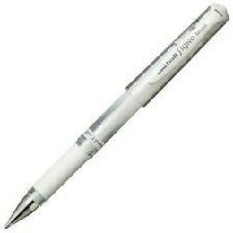 Długopis z płynnym atramentem Uni-Ball Signo Broad UM-153 W Biały 0,6 mm (12 Części)