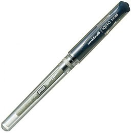 Długopis z płynnym atramentem Uni-Ball Signo Broad UM-153 W Ciemnoniebieski 0,6 mm (12 Części)