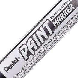 Marker permanentny Pentel Paint Marker Biały 12 Części