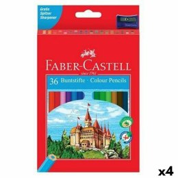 Kredki Faber-Castell Wielokolorowy 4 Części