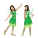Kostium dla Dzieci Kolor Zielony Wiosenna Wróżka Fantazja (2 Części) (2 pcs) - 7-9 lat