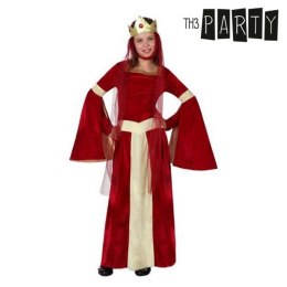 Kostium dla Dzieci Średniowieczna Dama Czerwony - 5-6 lat