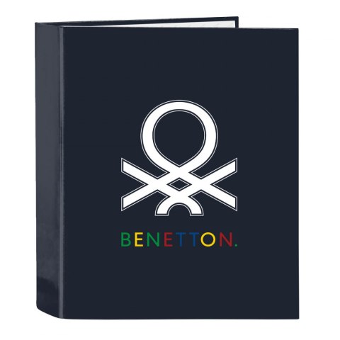 Segregator Benetton Sixties Granatowy A4 (27 x 33 x 6 cm)