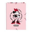 Folder organizacyjny Minnie Mouse Me time Różowy A4