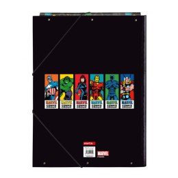 Folder organizacyjny The Avengers Super heroes Czarny A4
