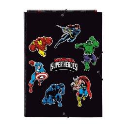Folder organizacyjny The Avengers Super heroes Czarny A4