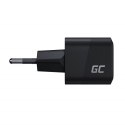 GREEN CELL ŁADOWARKA USB-C GAN GC POWERGAN 33W PD 3.0 QC 3.0 USB-C CZARNA