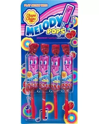 Chupa Chups Melody Pops 4 x 15 g