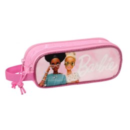 Piórnik Podwójny Barbie Girl Różowy (21 x 8 x 6 cm)