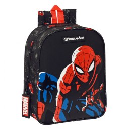 Plecak dziecięcy Spider-Man Hero Czarny 22 x 27 x 10 cm