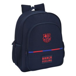 Plecak szkolny F.C. Barcelona Granatowy (32 x 38 x 12 cm)