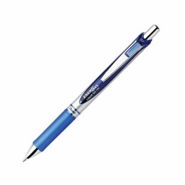 Długopis żelowy Pentel Energel XM Klick 0.7 Niebieski 12 Części