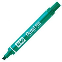 Marker permanentny Pentel N60 Kolor Zielony 12 Części