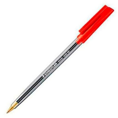 Pióro Staedtler Stick 430 Czerwony (50 Sztuk)
