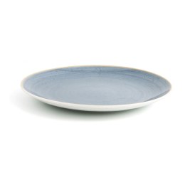 Płaski Talerz Ariane Terra Niebieski Ceramika Ø 31 cm (6 Sztuk)