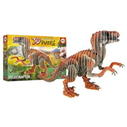 Puzzle 3D Educa Velociraptor 58 Części 3D