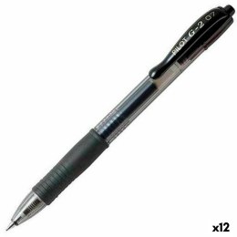 Długopis żelowy Pilot G-2 07 Czarny 0,4 mm (12 Sztuk)
