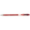 Długopis z płynnym atramentem Uni-Ball Rollerball Signo Basicos UM-120 Czerwony 0,5 mm (12 Części)