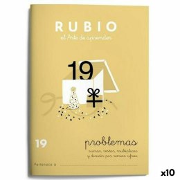 Notatnik do matematyki Rubio Nº19 A5 hiszpański 20 Kartki (10 Sztuk)