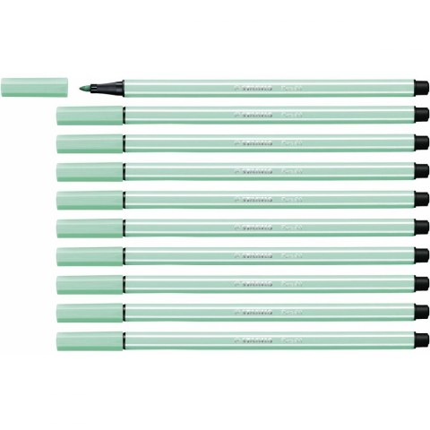 Mazaki Stabilo Pen 68 Ice Kolor Zielony (10 Części)