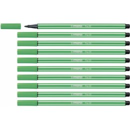 Mazaki Stabilo Pen 68 Kolor Zielony (10 Części)