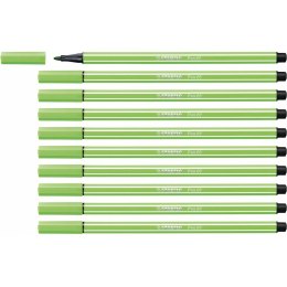 Mazaki Stabilo Pen 68 Kolor Zielony (10 Części)