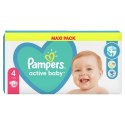 Pampers Active Baby Pieluchy Rozmiar 4 Maxi (8-14 kg); 58szt