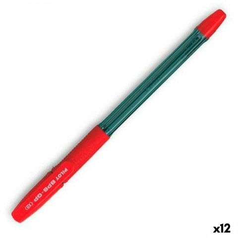 Pióro Pilot BPS-GP Czerwony 0,4 mm (12 Sztuk)