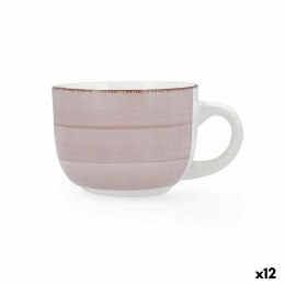 Šálka Quid Vita Morning Ceramika Różowy (470 ml) (12 Sztuk)