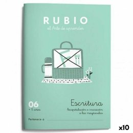 Writing and calligraphy notebook Rubio Nº06 A5 hiszpański 20 Kartki (10 Sztuk)
