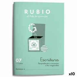 Writing and calligraphy notebook Rubio Nº07 A5 hiszpański 20 Kartki (10 Sztuk)