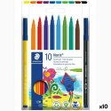 Zestaw markerów Staedtler Noris 326 Wielokolorowy (10 Sztuk)