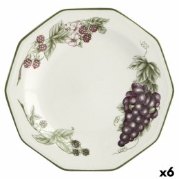 Talerz deserowy Churchill Victorian Ceramika Porcelánové nádoby (Ø 20,5 cm) (6 Sztuk)