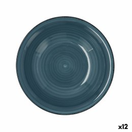 Talerz głęboki Quid Vita Ceramika Niebieski (ø 21,5 cm) (12 Sztuk)