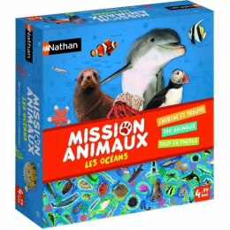 Gra Planszowa Nathan Mission Animals Oceans (FR)