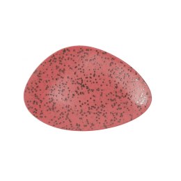 Płaski Talerz Ariane Oxide Trójkątny Czerwony Ceramika Ø 29 cm (6 Sztuk)