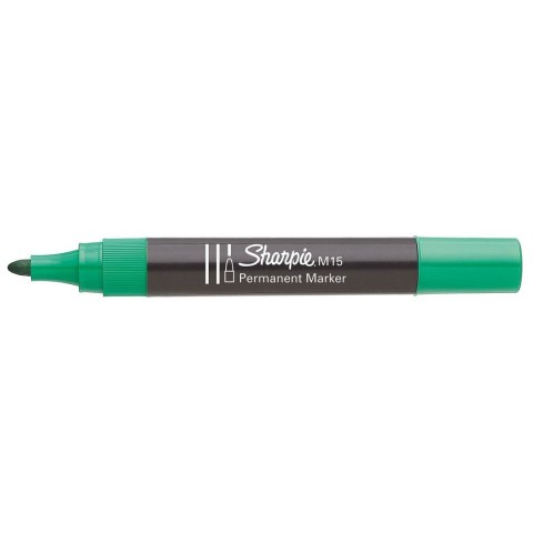 Marker permanentny Sharpie M15 Kolor Zielony 12 Części