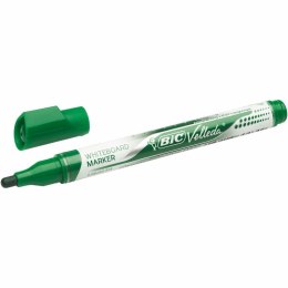 Pisaki z płynnym tuszem Bic Velleda Pocket Kolor Zielony (12 Części)
