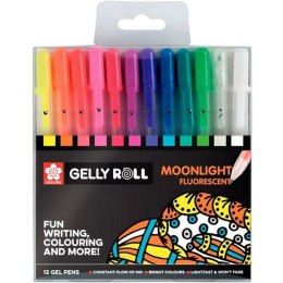 Zestaw długopisów Talens Sakura Gelly Roll Moonlight 12 Części